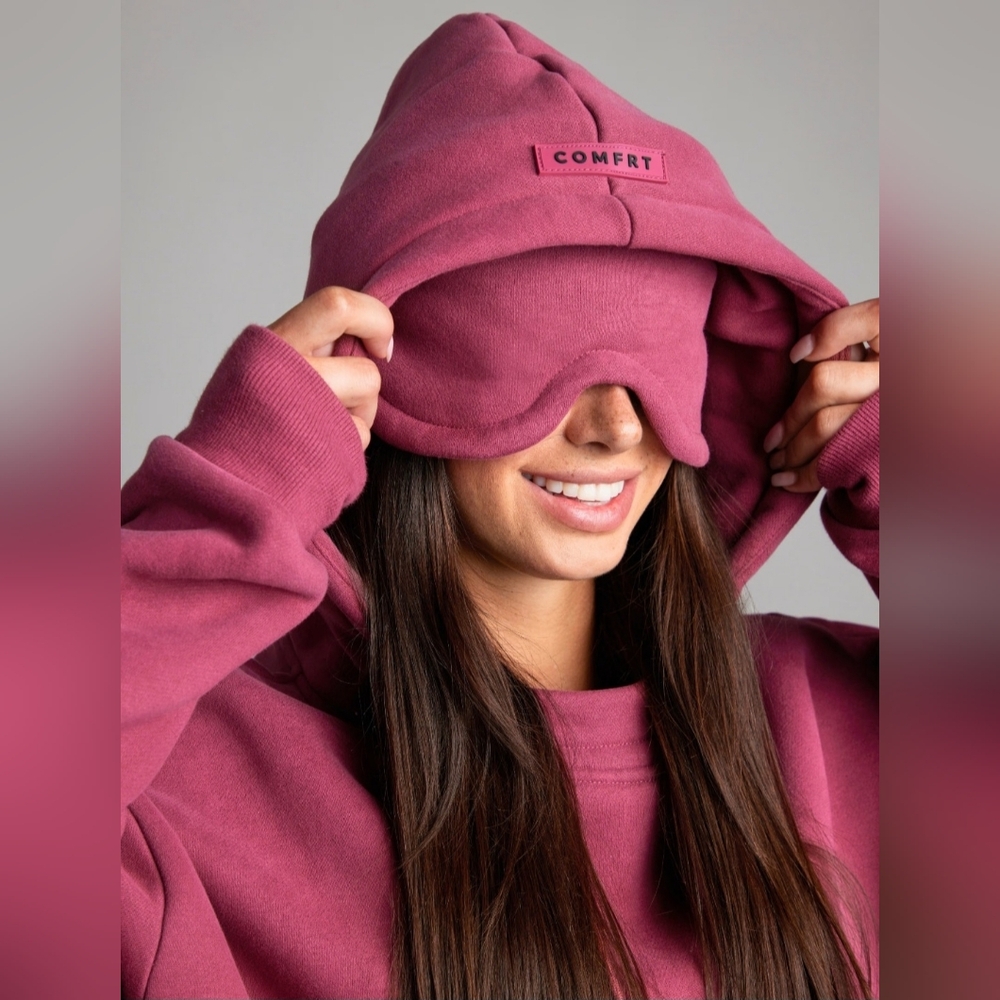 Women's Pink Hoodie - Picture 3 of 4